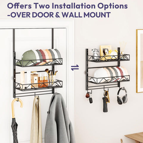 SWTYMIKI heavy-duty metal frame offers durable, long-lasting storage.