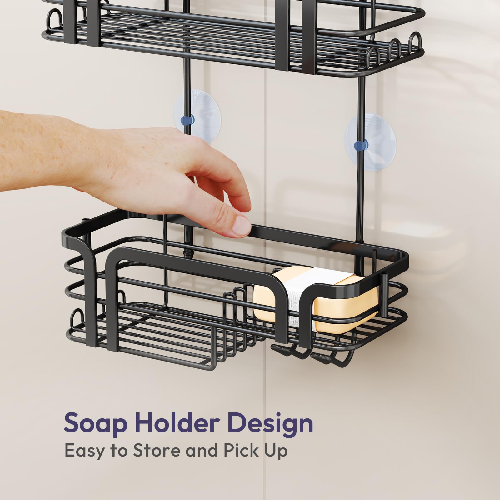 SWTYMIKI anti-slip brackets prevent slipping for stable storage