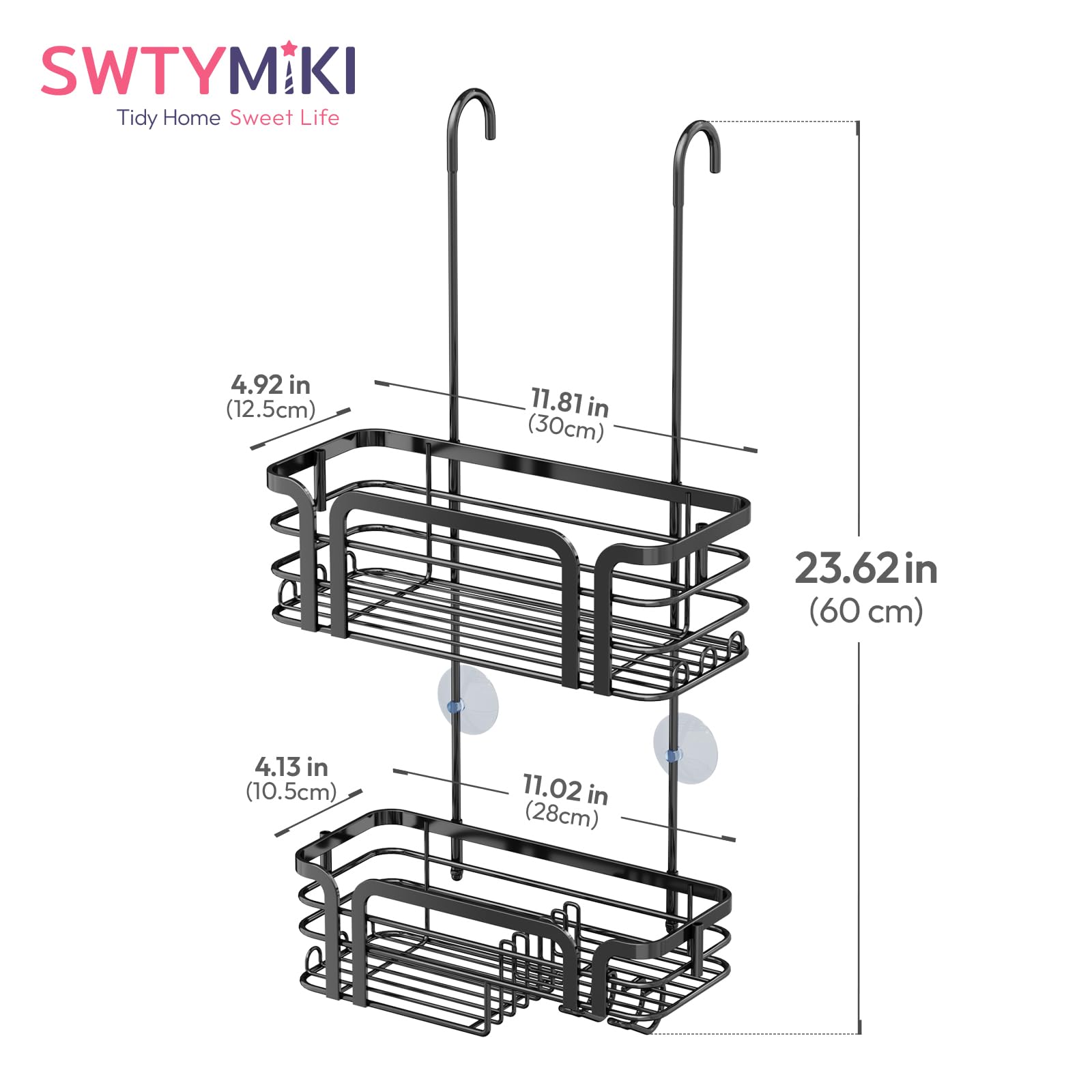 SWTYMIKI no-drill installation for quick, tool-free setup