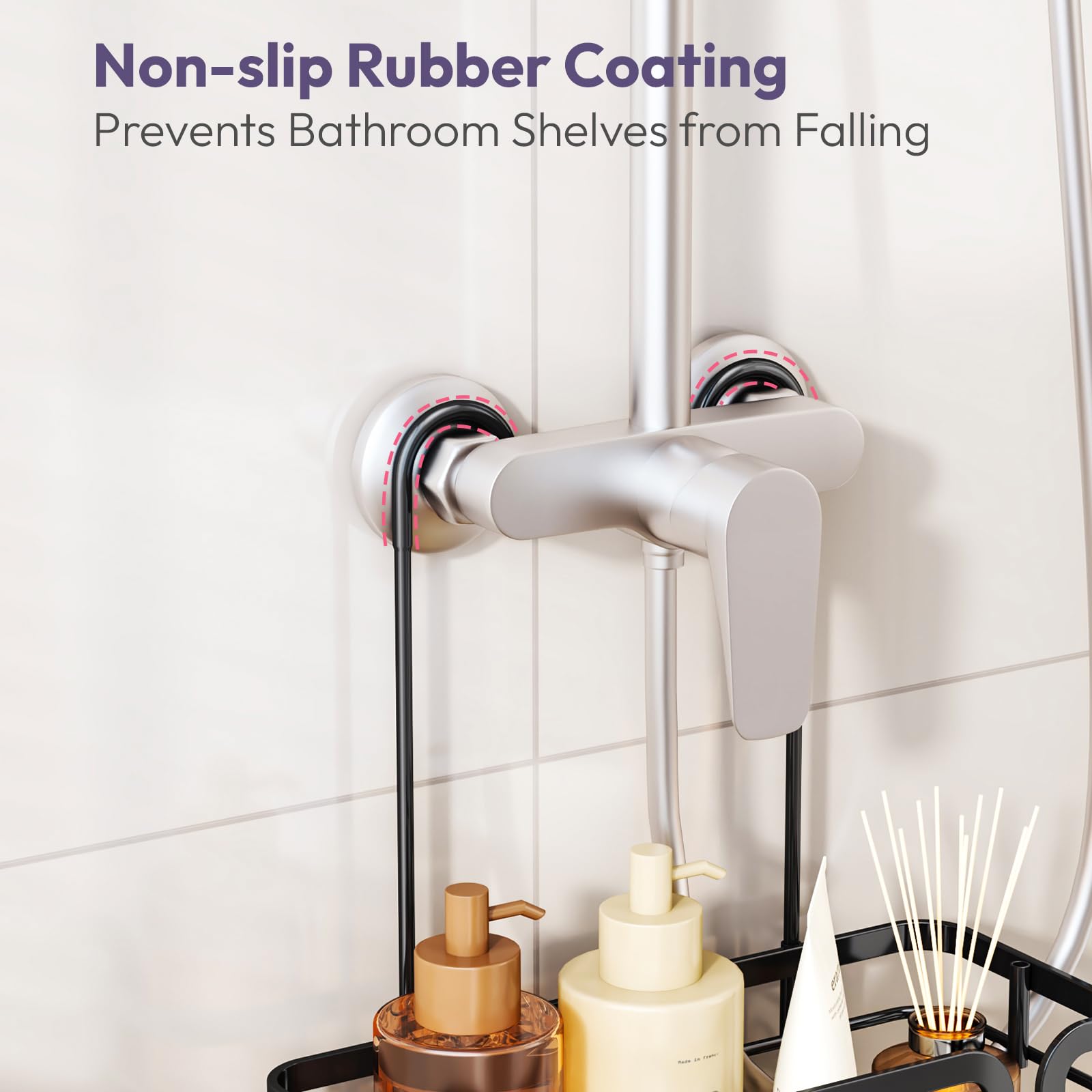 SWTYMIKI four mounting options adapt to diverse shower setups