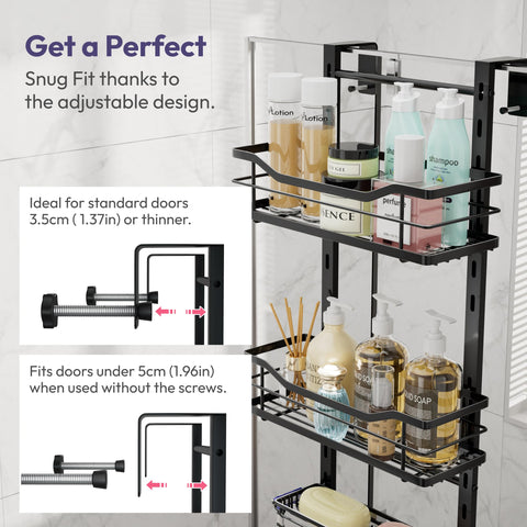 SWTYMIKI rust-resistant stainless steel construction withstands humidity in busy bathrooms.