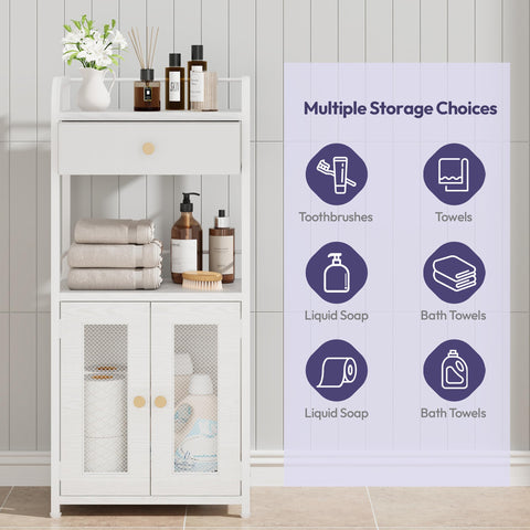 SWYTMIKI open shelves display daily essentials within easy reach