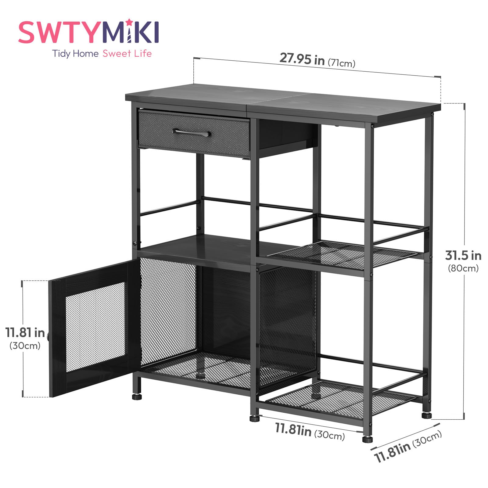 SWTYMIKI easy assembly with clear instructions and hardware