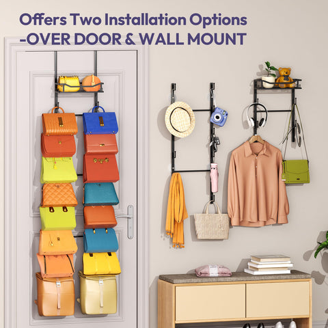 SWTYMIKI handbag storage can be used as two separate units for versatile space management