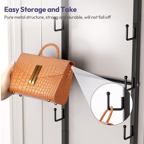 SWTYMIKI see-it-grab-it layout makes each purse easy to find and reach