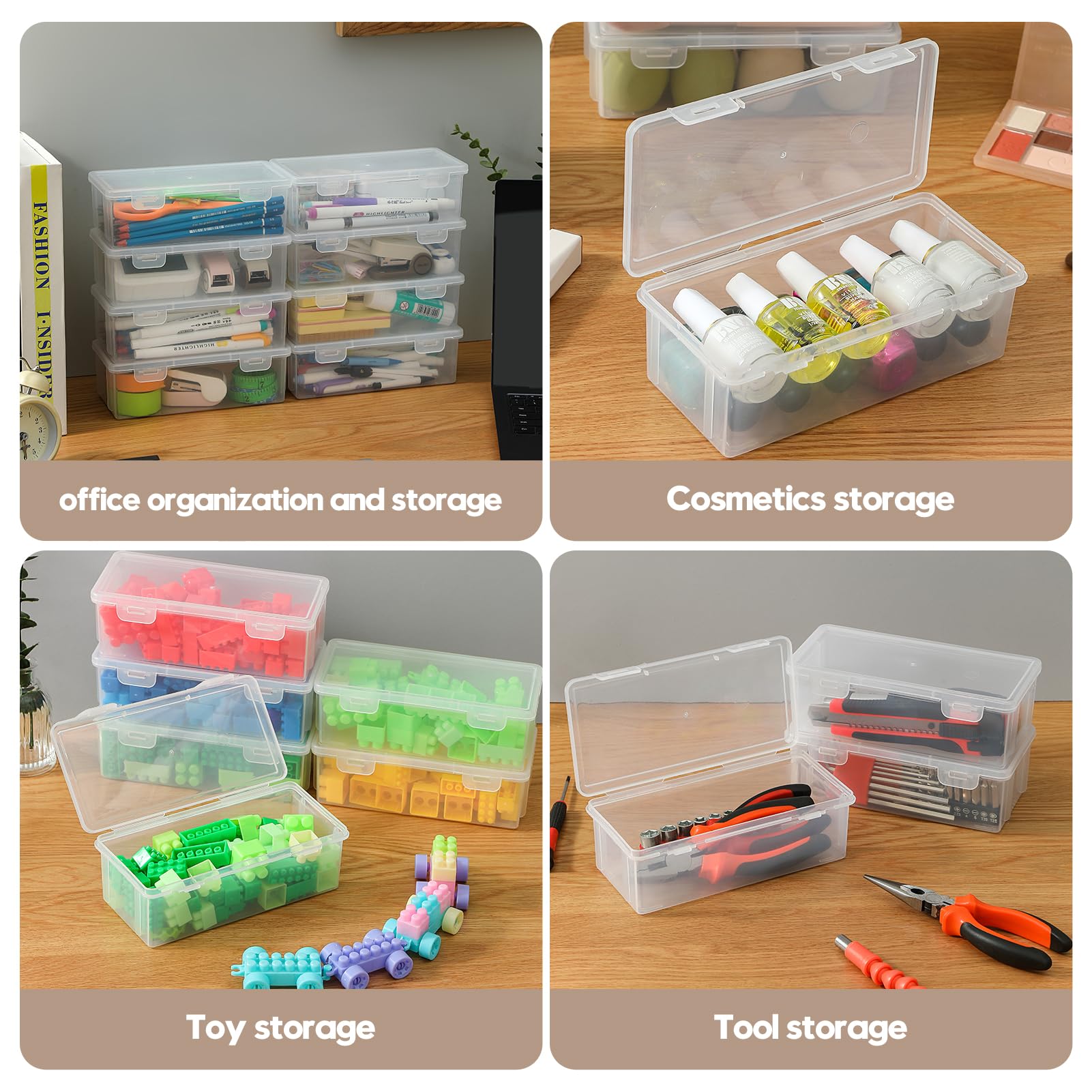 Swuj snap-lid pencil box protects contents during travel and storage