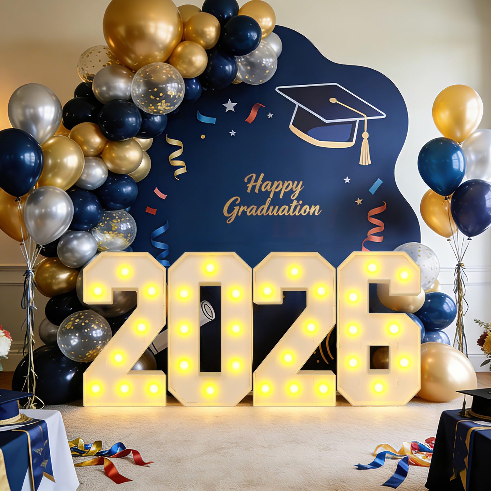 SXJINGLIMY 2026 reusable graduation decor for memories