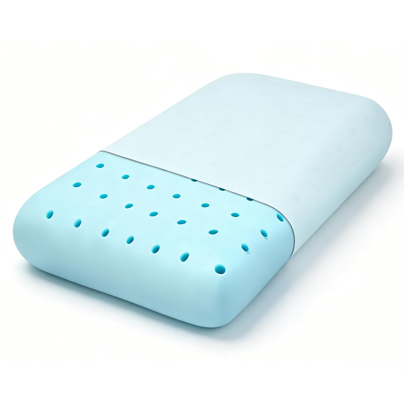 Sycoodeal cooling memory foam pillow with cool surface for restful nights.