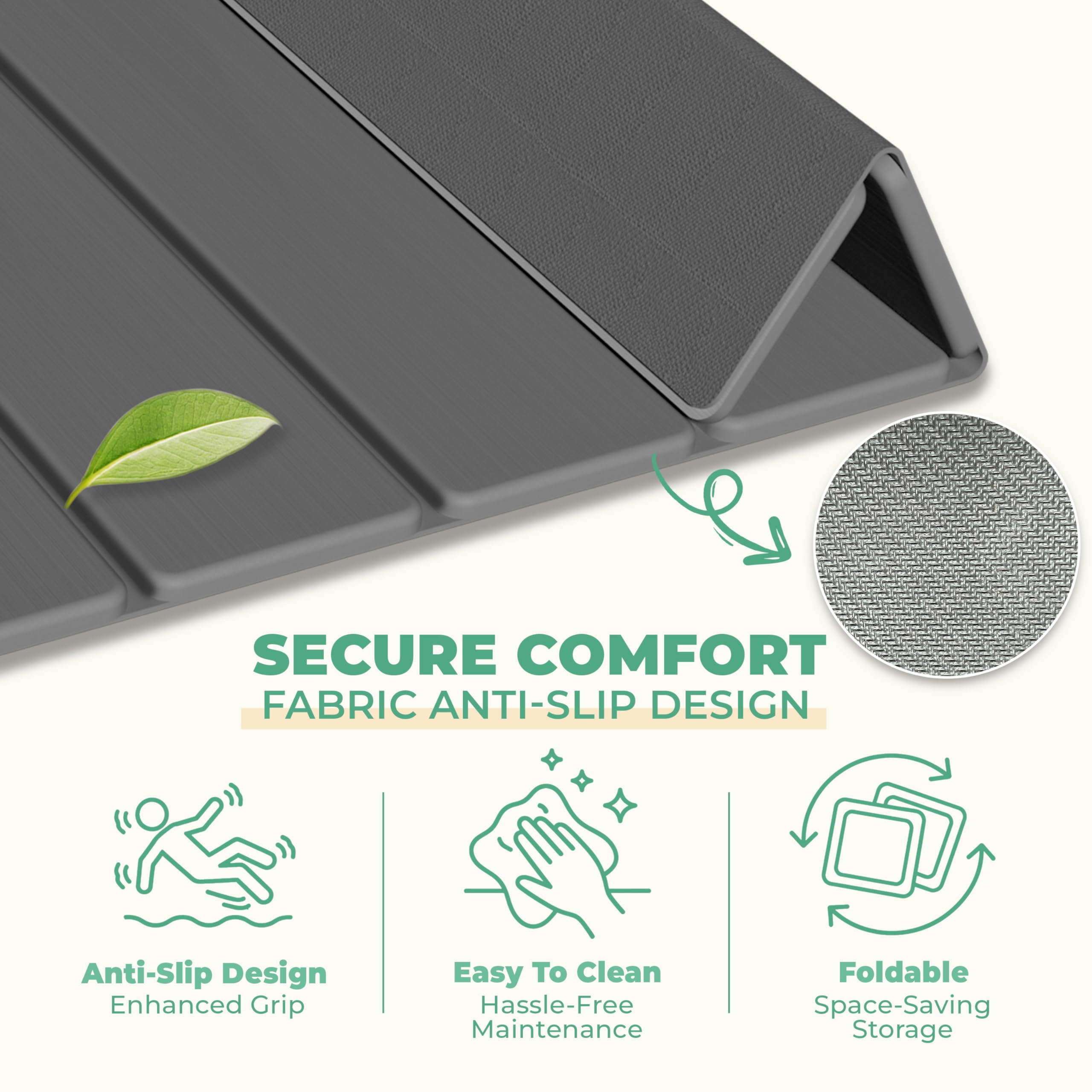 SYIPO stone bath mat fast-drying surface helps floors stay dry
