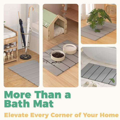 SYIPO versatile stone mat suitable for entryways and kitchens