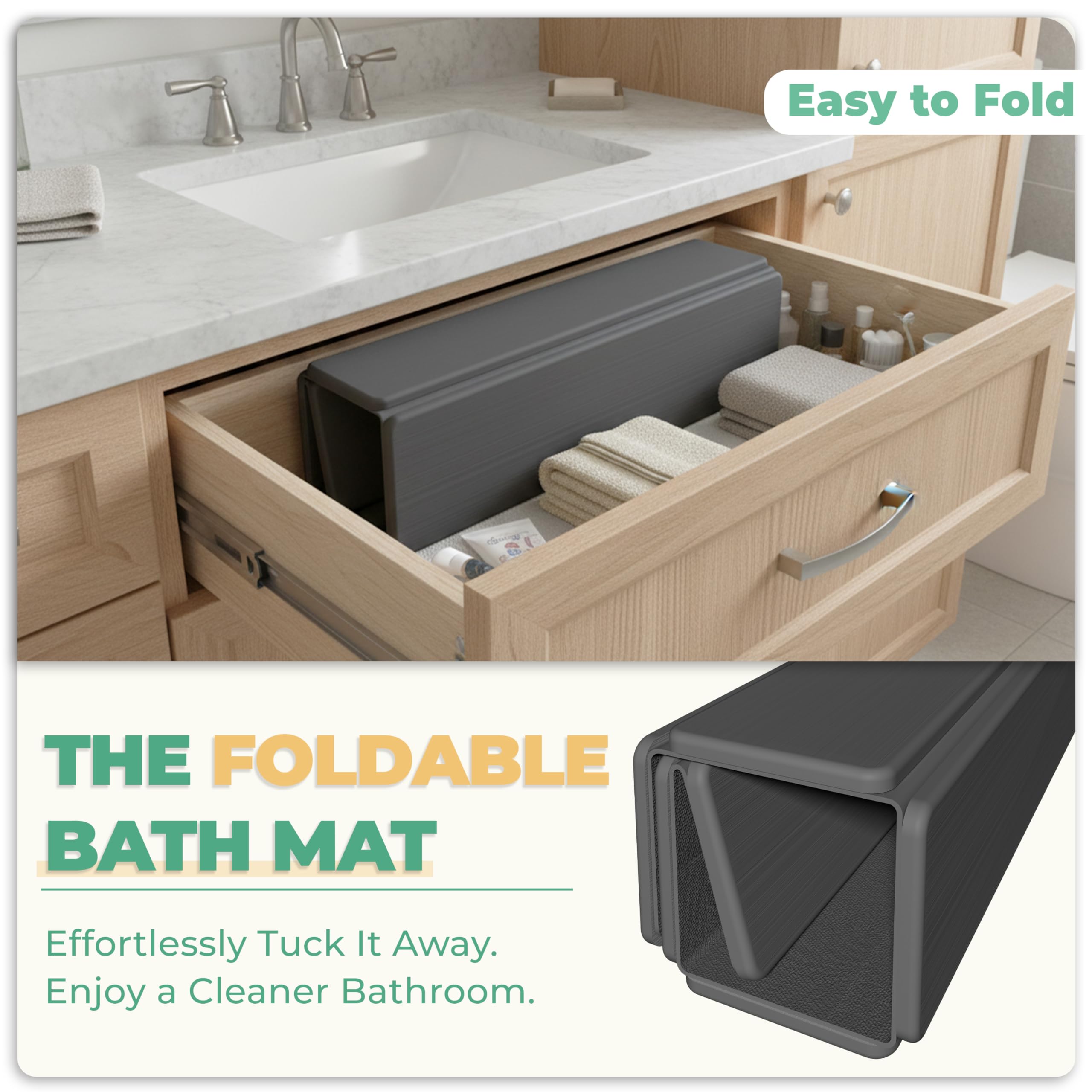 SYIPO stone bath mat versatile for bathroom entry and more