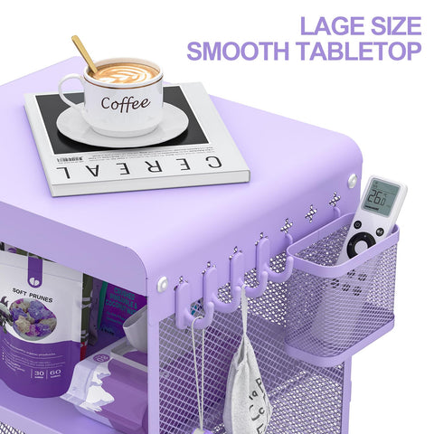 SYKIARIOL kids room end table supports daily routines.