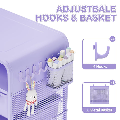 SYKIARIOL Easy-assembly instruction view for the nightstand