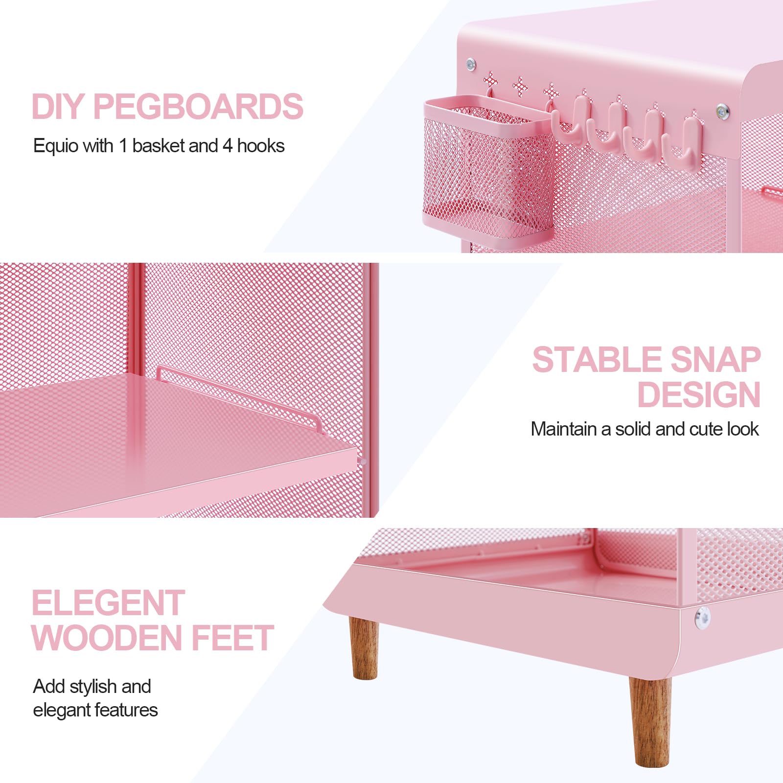 SYKIARIOL Kids room organizer stand supports tidy bedtime routines