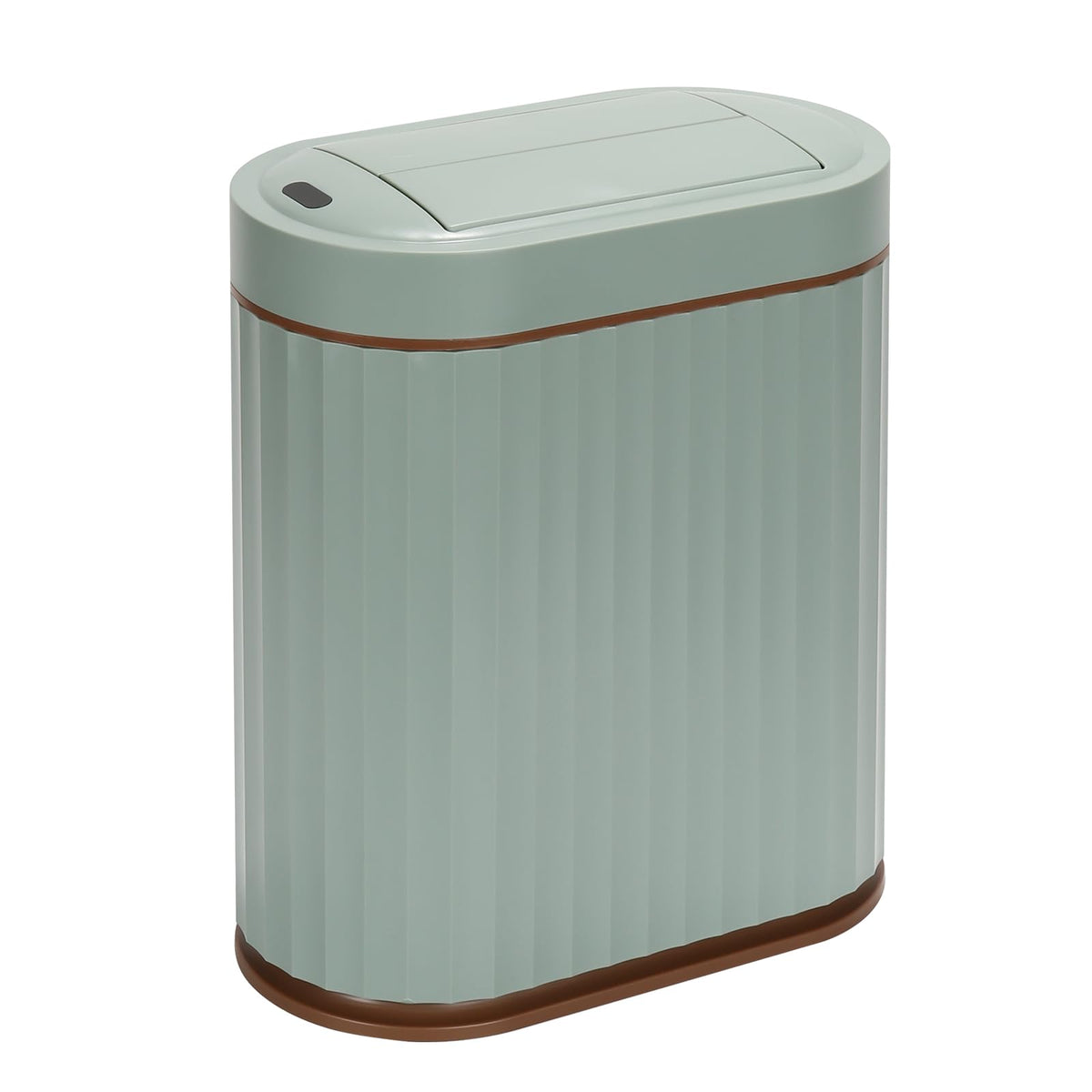 SYNCVIBE butterfly-lid-open enables hands-free disposal in tight spaces.