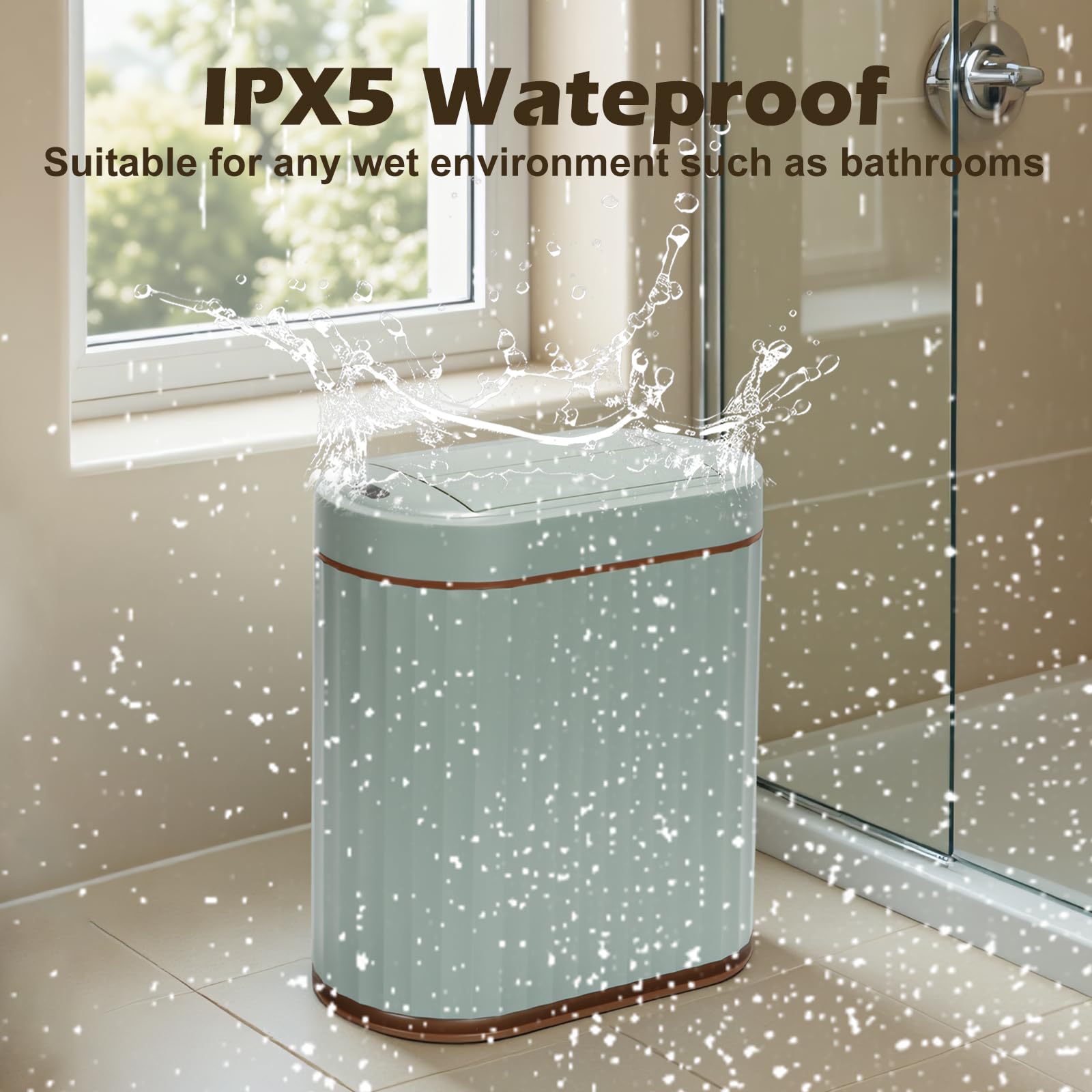 SYNCVIBE ipx5-waterproof-body offers splash resistance for damp spaces.