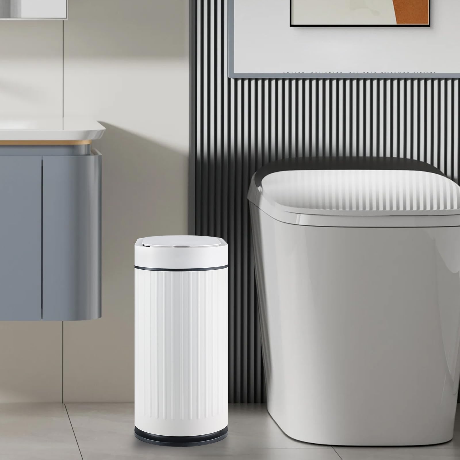 SYNCVIBE multipurpose mini trash bin for bedrooms and offices.