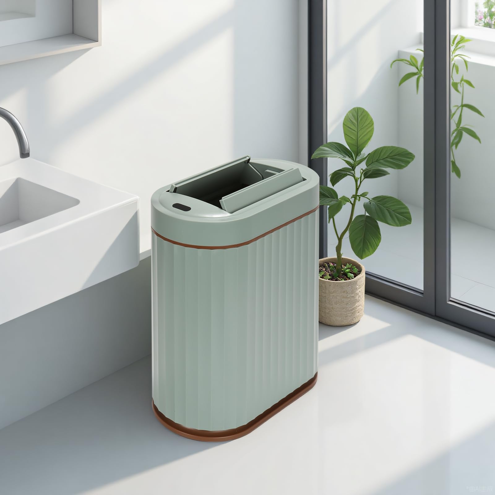 SYNCVIBE quiet-lid-operation minimizes disruption in homes and offices.