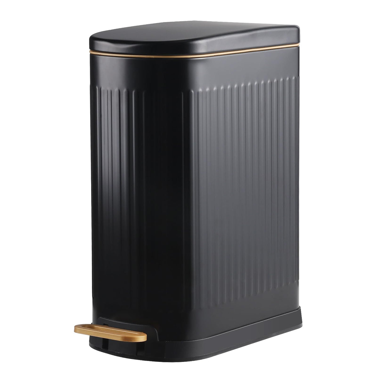 SYNCVIBE Slim trash can lid soft-close for quiet disposal