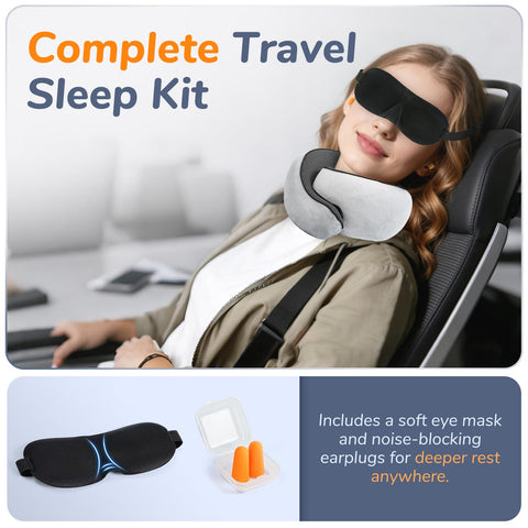 SYNNA breathable cover stays cool and washable for fresh travels