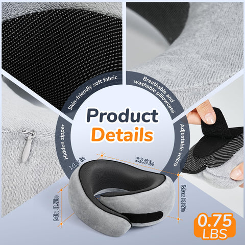 SYNNA pillow ideal for planes and cars during travel
