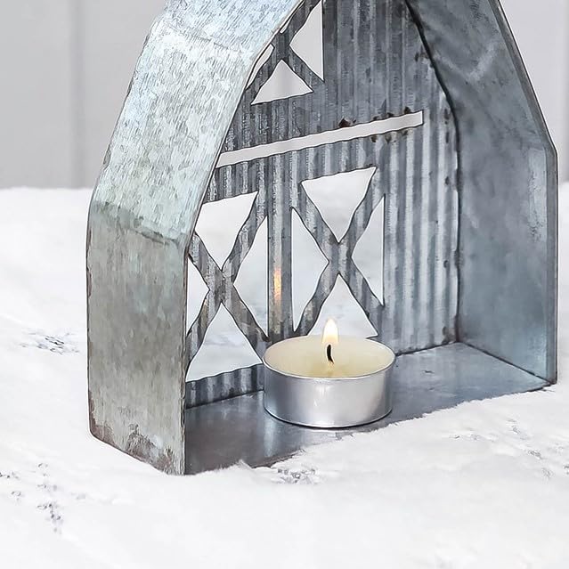 Synovana barn candle holder makes a meaningful gift for family and friends.