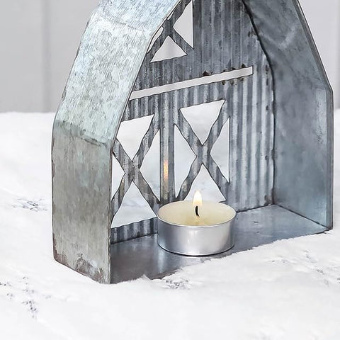 Synovana barn candle holder makes a meaningful gift for family and friends.