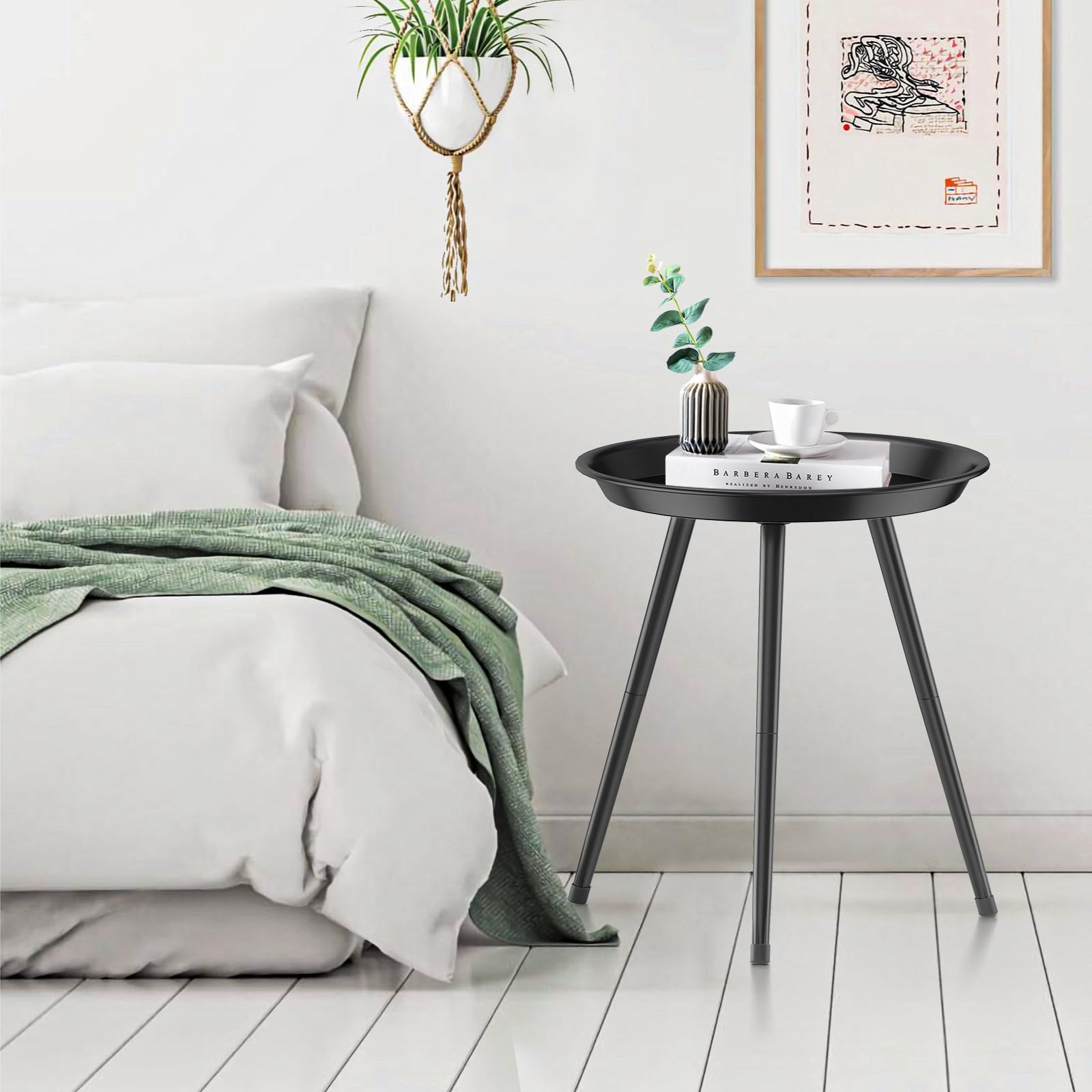 SYQ table placed indoors and outdoors demonstrates versatile placement options.