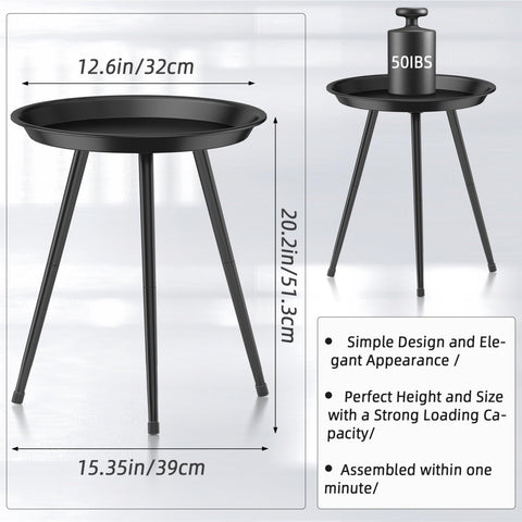 SYQ table features rounded edges for safe, family-friendly setup.