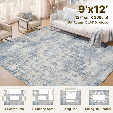 Durable construction of Syrlfar rug handles high traffic