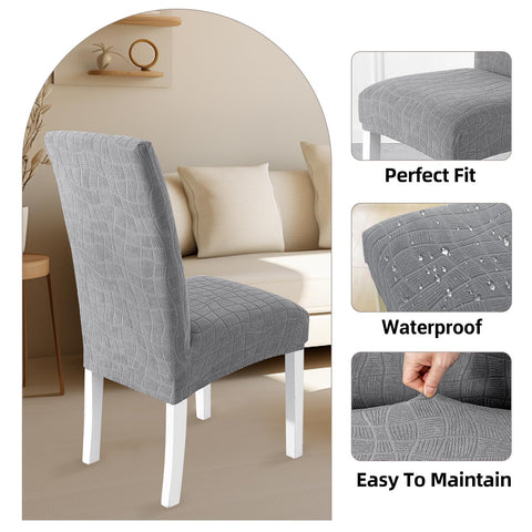 SYSLOON protective chair covers guard against dirt and wear in busy kitchens.