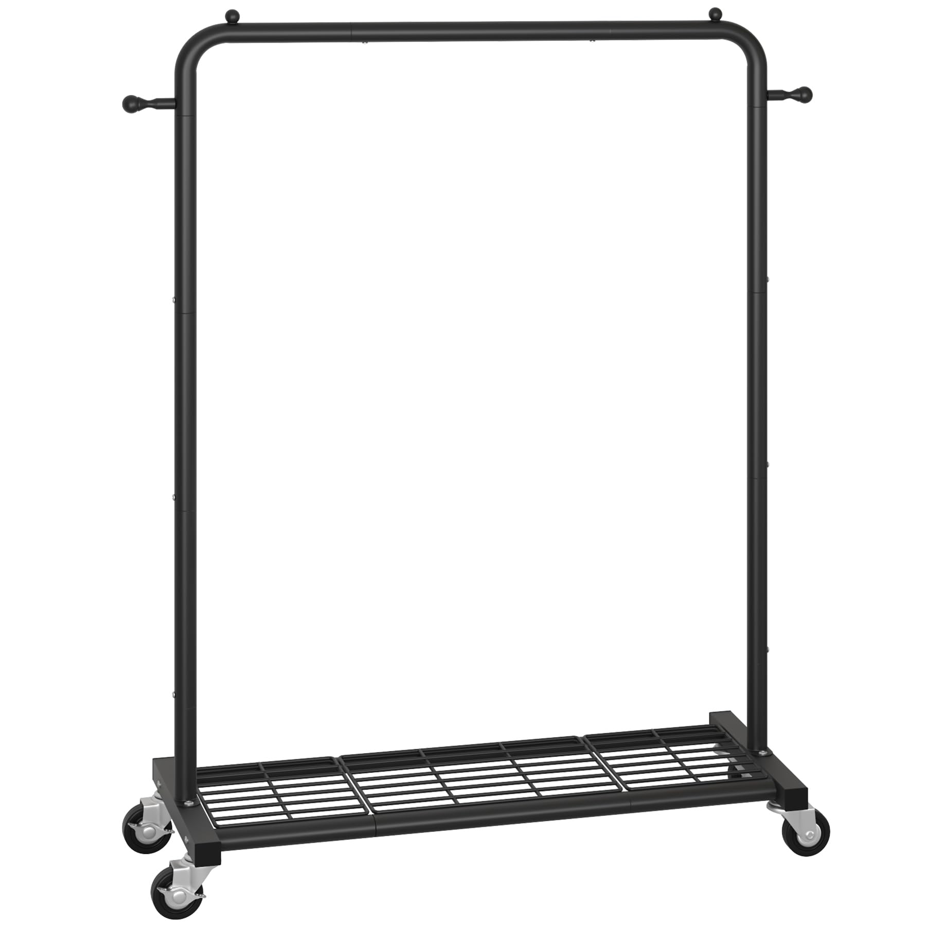 Sywhitta sleek black finish adds modern style to any home or office