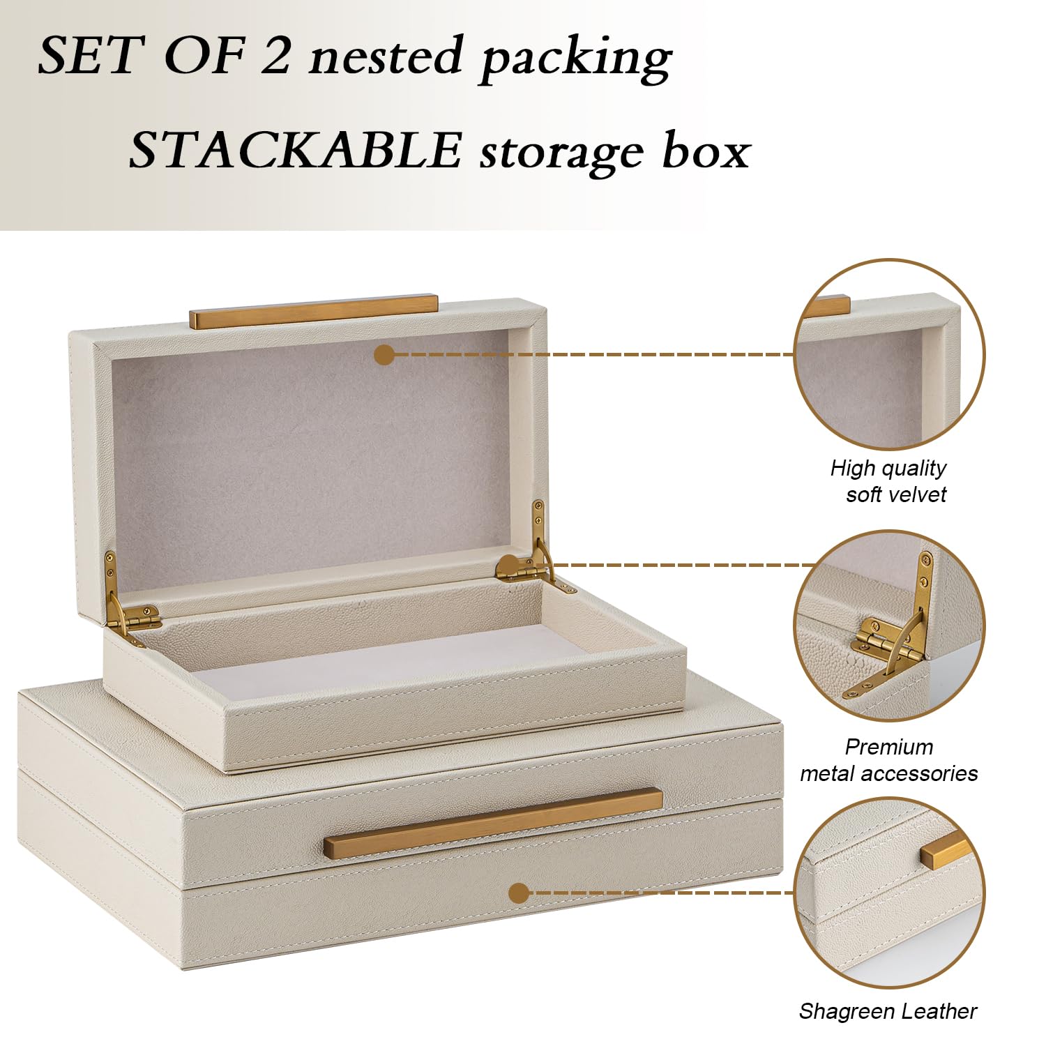 SYYSY velvet-lined interior keeps jewelry protected.