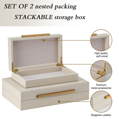 SYYSY velvet-lined interior keeps jewelry protected.