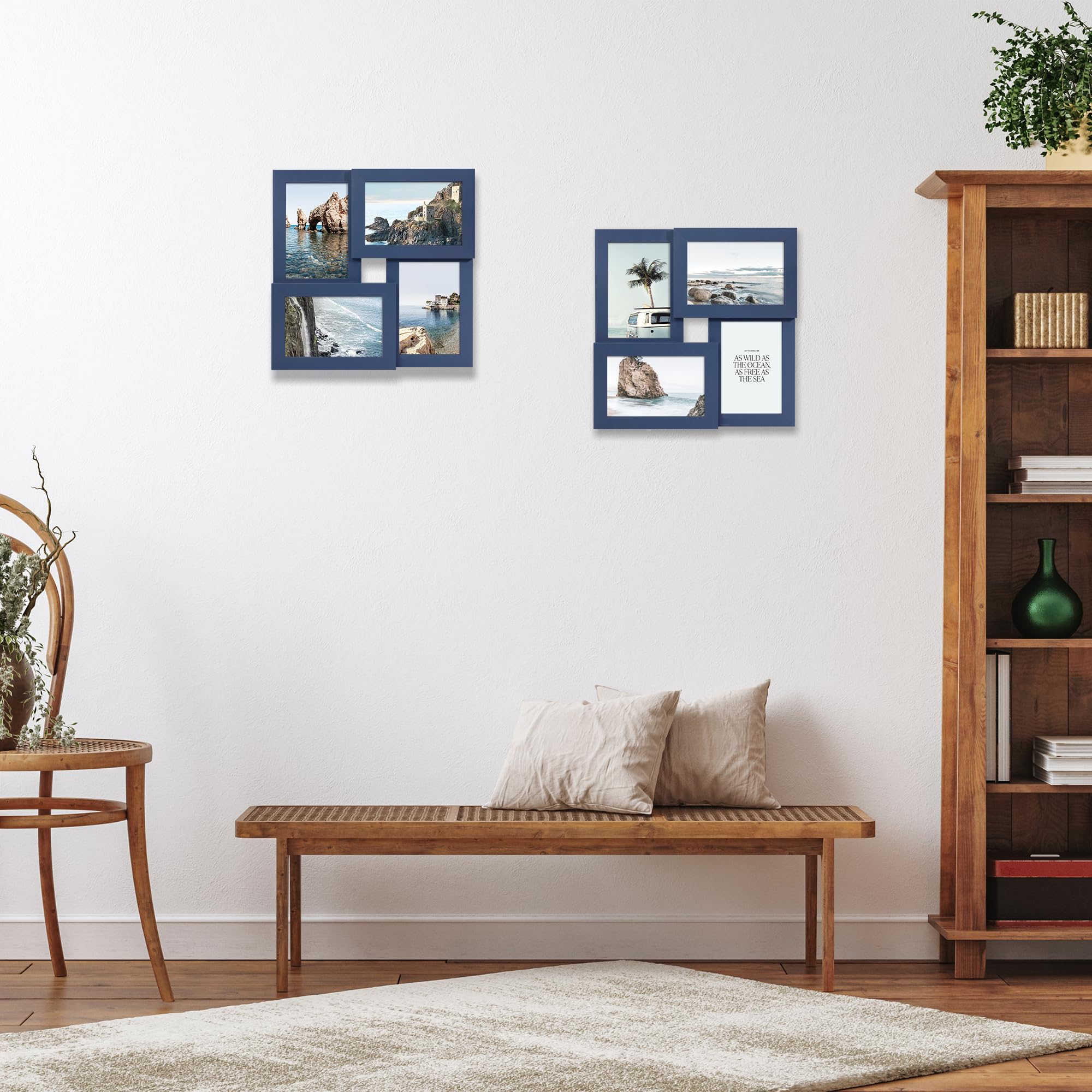 SZYUU 4x6 collage frame protects photos and showcases memories