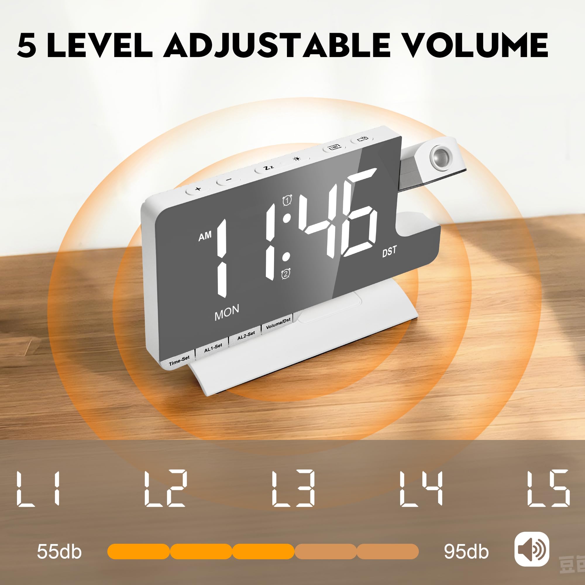 SZELAM date display helps you stay organized at a glance.