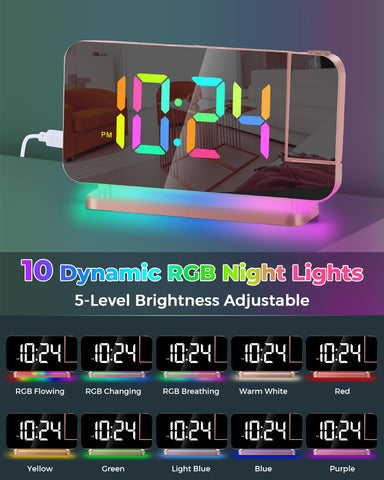 SZELAM RGB digital display with vibrant color options