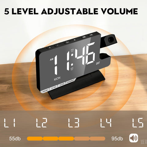 SZELAM snooze top button offers quick extra wake time