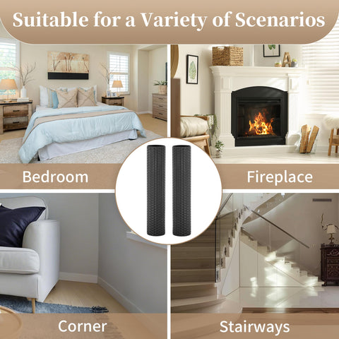 Sziqiqi set of two provides balanced symmetry for entryways.