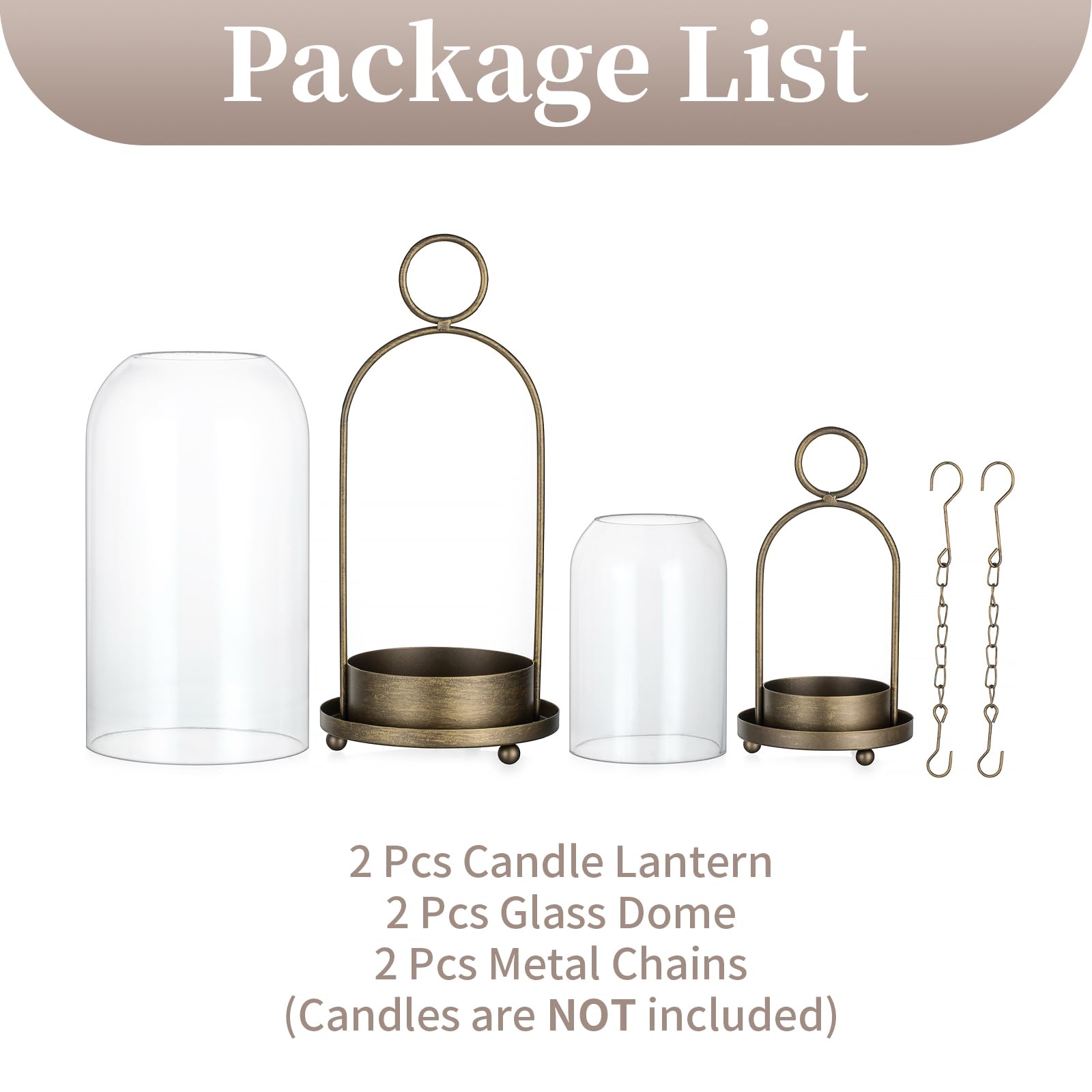 Sziqiqi lantern with wide base catching wax drips and stabilizing