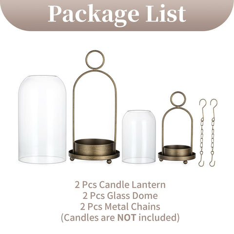 Sziqiqi lantern with wide base catching wax drips and stabilizing