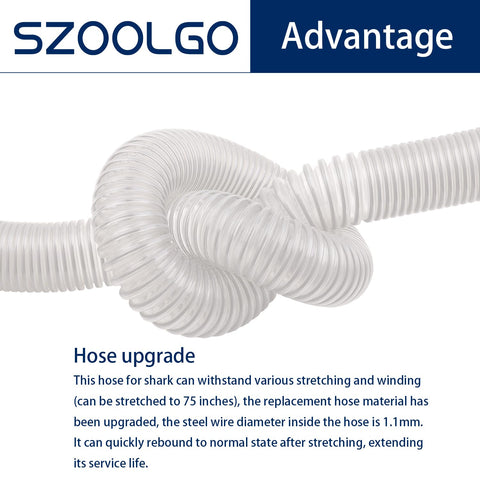 Szoolgo steel-wire reinforced hose provides durability when stretched