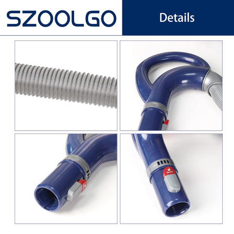 Szoolgo hose enables versatile cleaning on floors, tiles, and upholstery