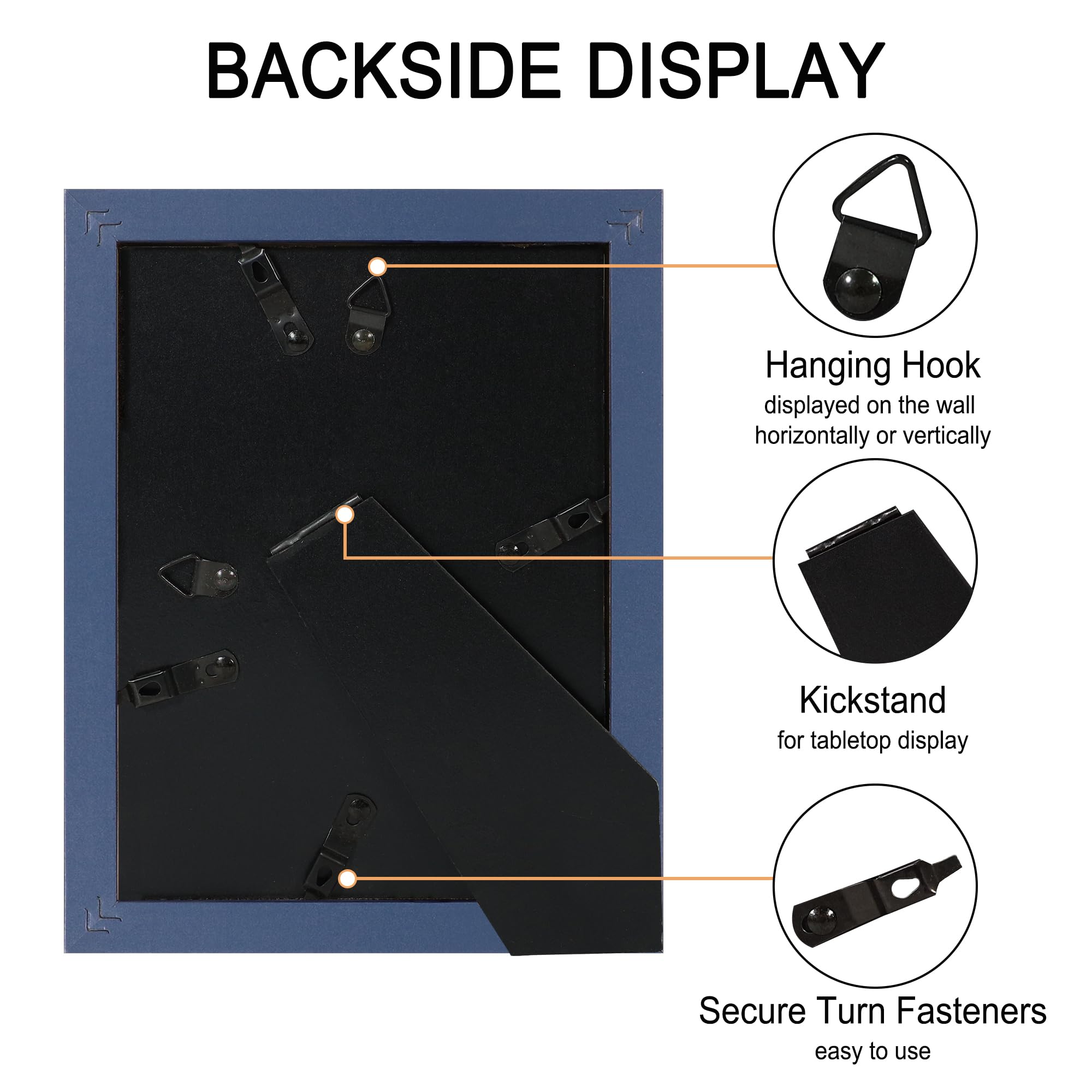SZYUU 5x7 frame on wall gallery setup inspires versatile home displays.