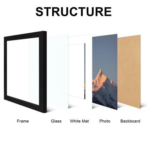 SZYUU 8x10 with mat display for flexible photo sizing.