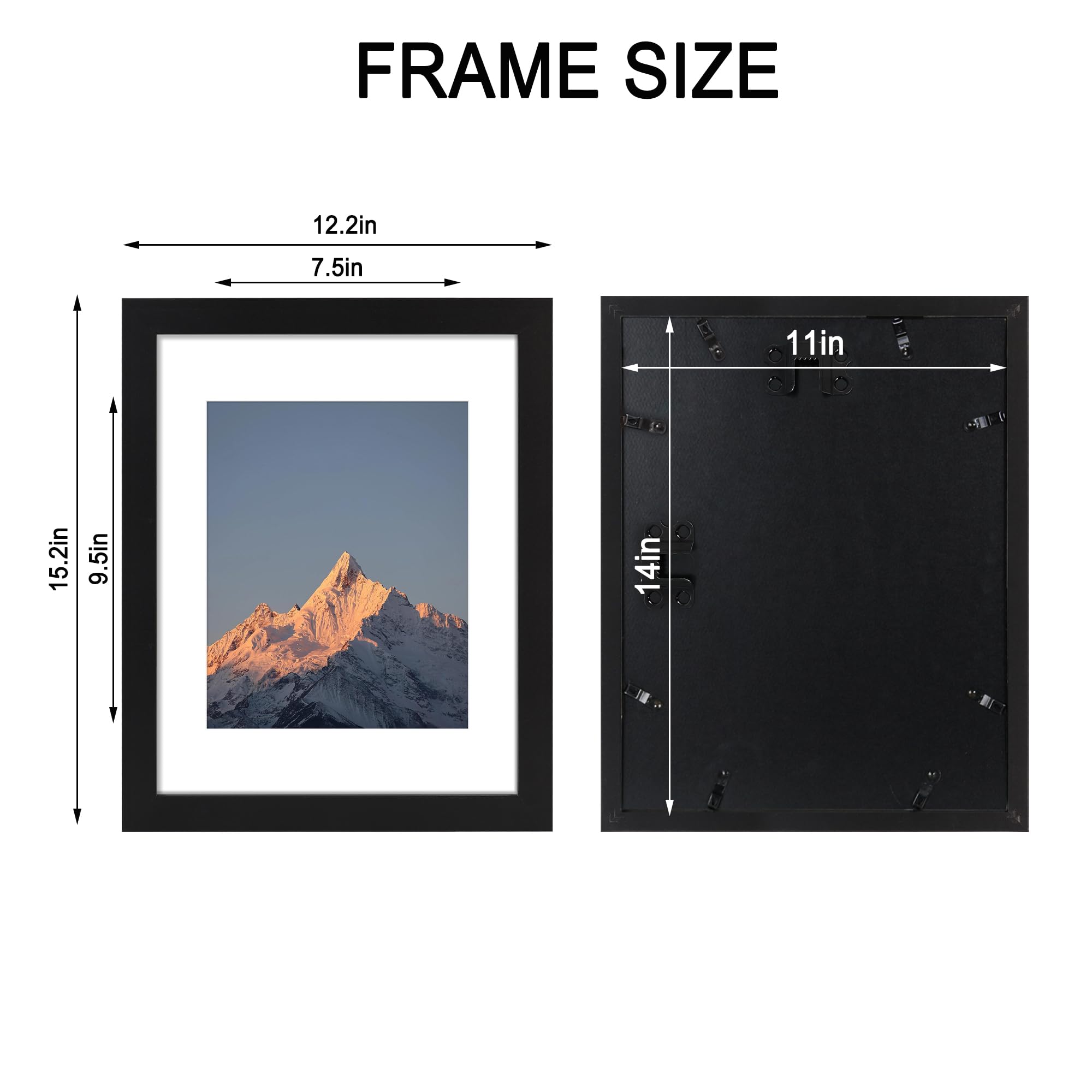 SZYUU gift-ready wood frame for special occasions.