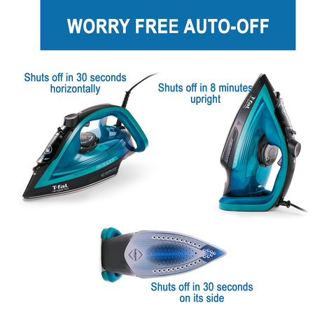 T-Fal Ultraglide 100 g/min steam boost tackles stubborn creases.