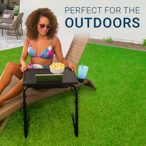 Table-Mate TV Tray Table ideal for bed or couch use and casual dining.