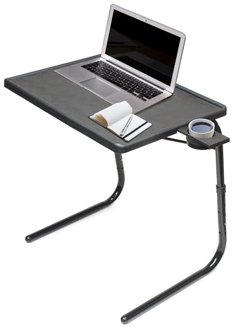 Table-Mate TV Tray Table folded flat for easy storage and quick setup.