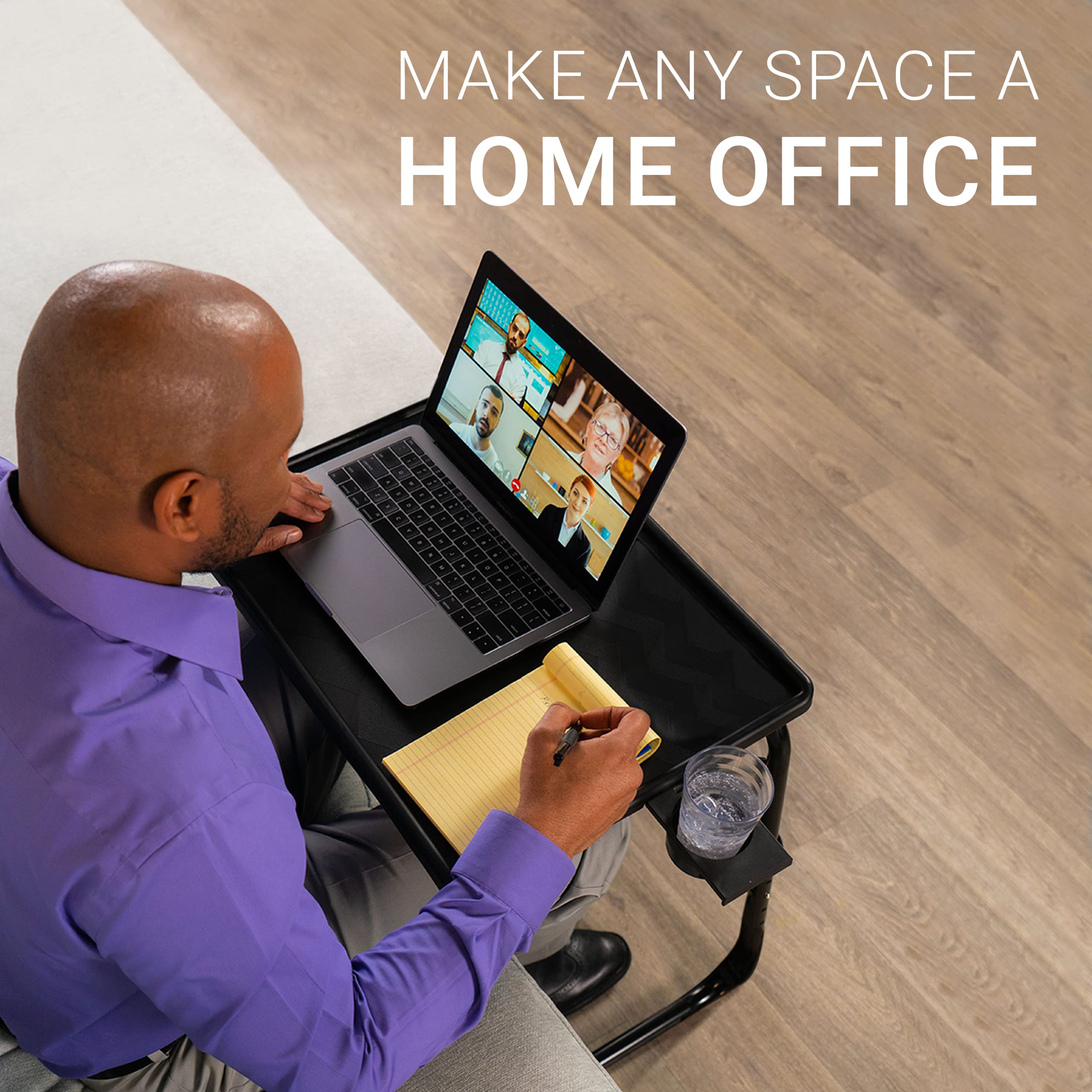 Table-Mate TV Tray Table doubles as a compact laptop desk.